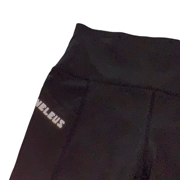 NELEUS black workout yoga shorts size medium side pockets. High waist - Picture 4 of 6